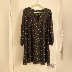 Madewell “Sophia” mini dress with sunflowers